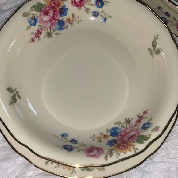 Vintage 1930’s Selb Bavaria Heinrich & Co Set of 4 Bowls and Plates - Picture 5 of 16